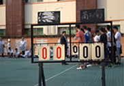 上海新东方烹饪学校3V3篮球比赛火热开幕