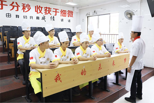 一个学厨师的好地方