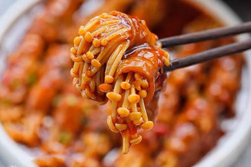 金针菇肥牛卷的做法——新东方烹饪学校